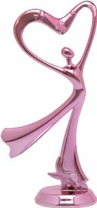Pink 6" Modern Dance Trophy Figure