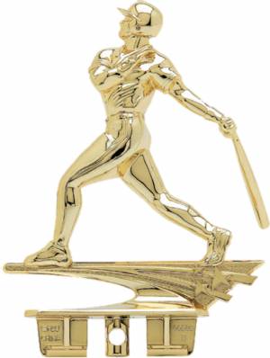 5" Snap Baseball Male Gold Trophy Figure