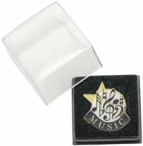 Music Lapel Pin with Presentation Box #2