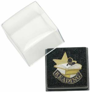 Reading Lapel Pin with Presentation Box #2