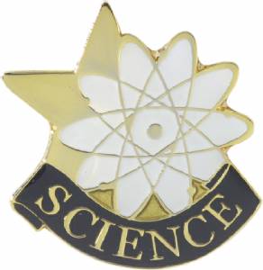 Science Lapel Pin with Presentation Box