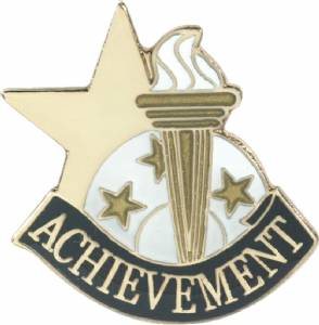 Achievement Lapel Pin with Presentation Box #1