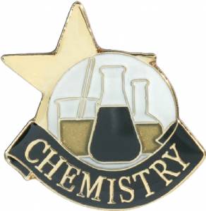 Chemistry Lapel Pin with Presentation Box