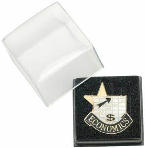 Economics Lapel Pin with Presentation Box #2