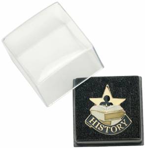 History Lapel Pin with Presentation Box #2