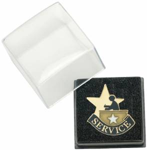 Service Lapel Pin with Presentation Box #2