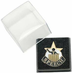 Speech Lapel Pin with Presentation Box #2