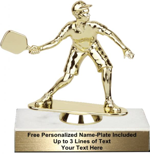 6 1/2" Male Pickleball Trophy Kit