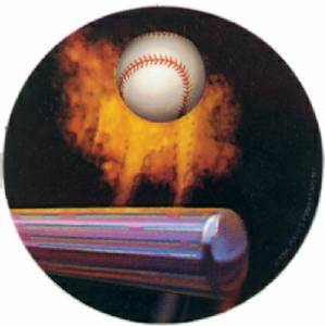 Baseball 2" Holographic Insert