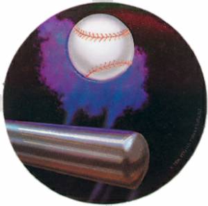 Softball 2" Holographic Insert