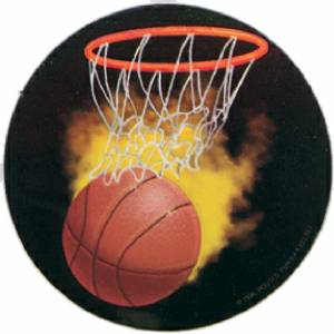 Basketball 2" Holographic Insert