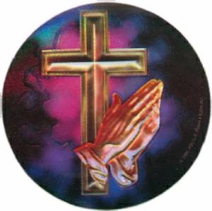 Religious 2" Holographic Insert