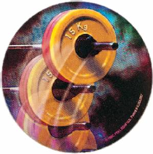 Weightlifter 2" Holographic Insert