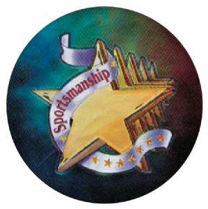 Sportsmanship 2" Holographic Insert