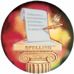 Spelling 2" Holographic Insert