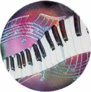 Piano 2" Holographic Insert