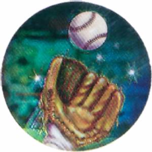 Baseball 2" Holographic Insert