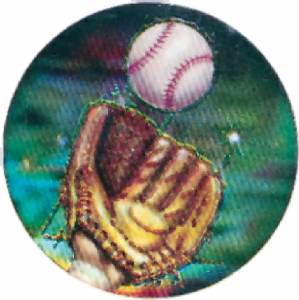 Softball 2" Holographic Insert