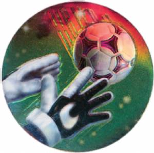 Soccer 2" Holographic Insert