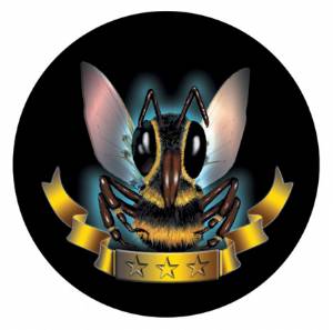 Hornets Mascot 2" Insert