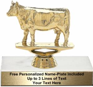 3 3/4" Angus Cow Trophy Kit