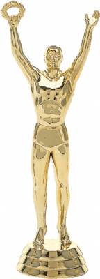7 1/2" Victory Male Gold Trophy Figure