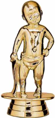 4 1/4" Standing Baby Gold Trophy Figure