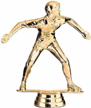 4 3/4" Handball Player Gold Trophy Figure