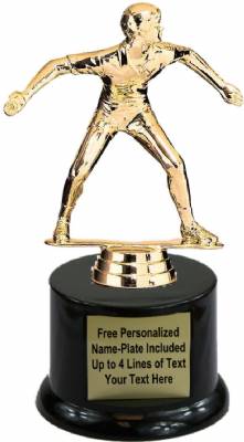 6 3/4" Handball Player Trophy Kit with Pedestal Base