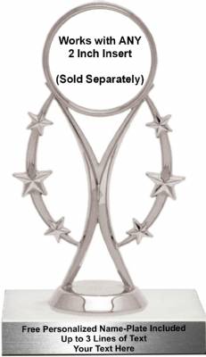 6 3/4" Sport Mylar Insert Holder Trophy Kit #2