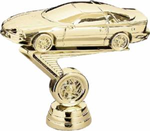 Gold 4" Camaro Car Trophy Figure
