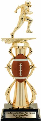 Football Color Riser Pre-Assembled Trophy