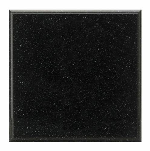 4" x 4" Black AcrylaStone Indoor / Outdoor Plaque Blank