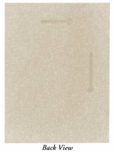 5" x 7" Caramel AcrylaStone Indoor / Outdoor Plaque Blank #2