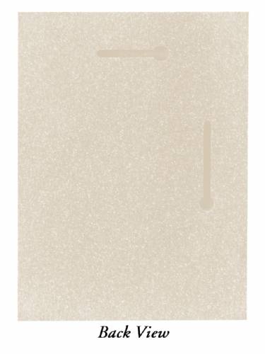 6" x 8" Sand AcrylaStone Indoor / Outdoor Plaque Blank #2
