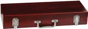 3 Piece BBQ Set in Rosewood Finish Gift Case #2