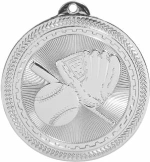 2" Baseball BriteLazer Award Medal #3