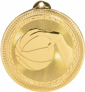 2" Basketball BriteLazer Award Medal #2