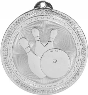 2" Bowling BriteLazer Award Medal #3