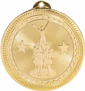 2" Competitive Cheer BriteLazer Award Medal #2
