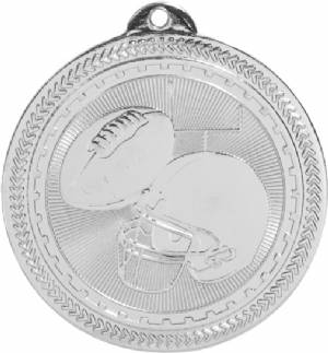2" Football BriteLazer Award Medal #3