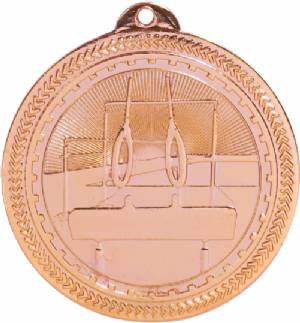 2" Gymnastics BriteLazer Award Medal #4