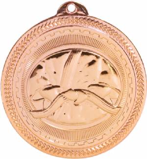 2" Karate BriteLazer Award Medal #4