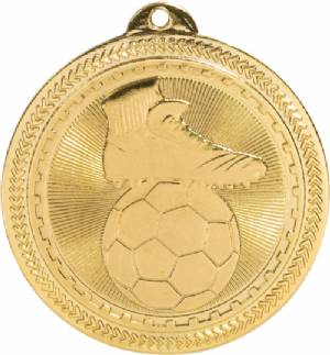 2" Soccer BriteLazer Award Medal #2