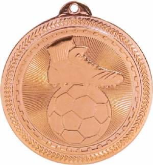 2" Soccer BriteLazer Award Medal #4