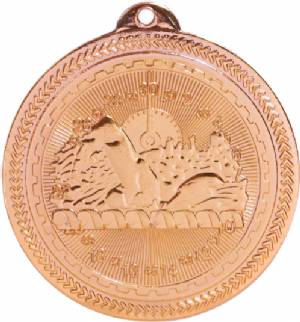 2" Swimming BriteLazer Award Medal #4