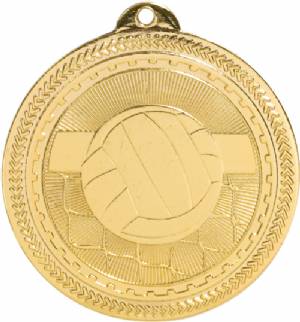 2" Volleyball BriteLazer Award Medal #2
