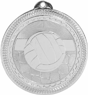 2" Volleyball BriteLazer Award Medal #3