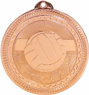 2" Volleyball BriteLazer Award Medal #4