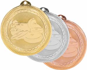 2" Weightlifting BriteLazer Award Medal
